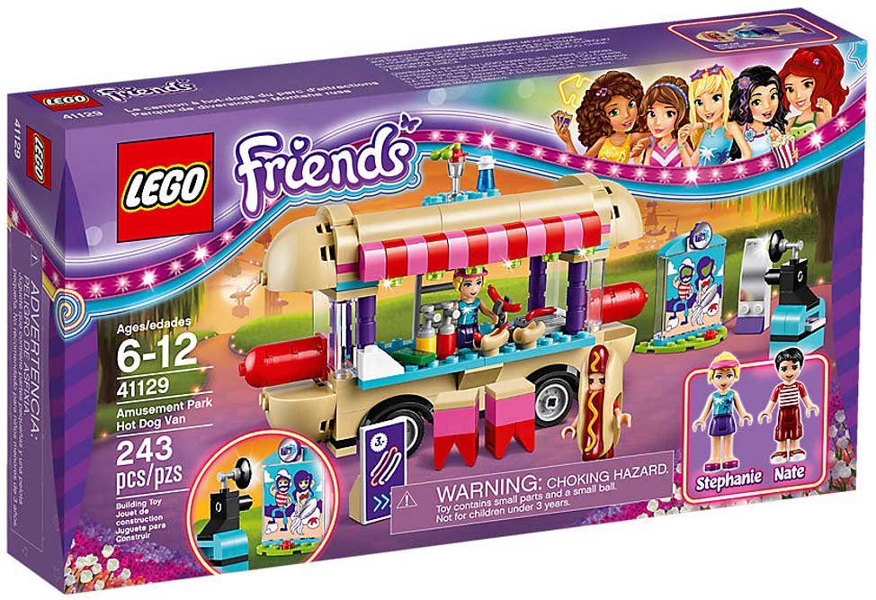LEGO® FRIENDS Kocke  Hot-dog kamion u zabavnom parku LE41129 - dodatni pogled