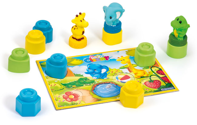 Clementoni kocke Životinje i Oblici CL14524 - dodatni pogled