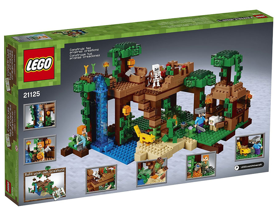 LEGO® Kocke Minecraft The Jungle Tree House LE21125 - dodatni pogled