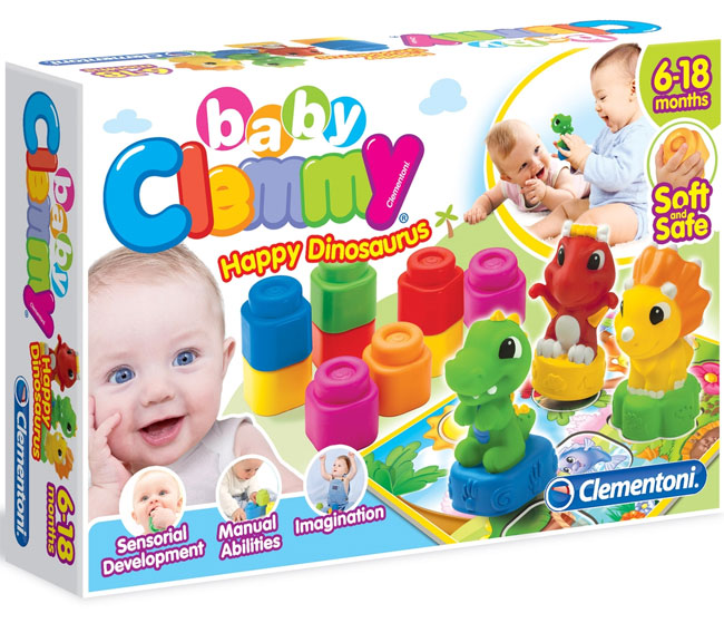 Clementoni Kocke Srećni dinosaurusi CL17066 - dodatni pogled