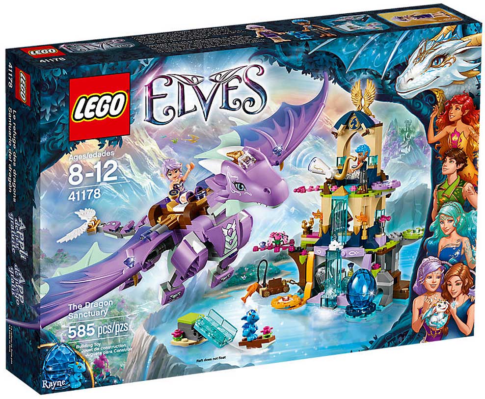 LEGO® Elves Kocke Lečilište zmajeva LE41178 - dodatni pogled