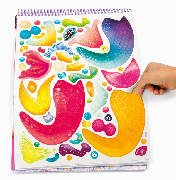 Clementoni Crazy Chic Kreativni blok Sirene CL15787 - dodatni pogled