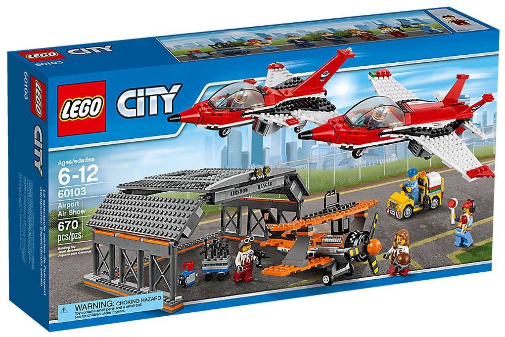 LEGO® City kocke - Aerodrom - aeromiting LE60103 - dodatni pogled