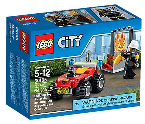 LEGO® City kocke - Vatrogasci - ATV  LE60105 - dodatni pogled