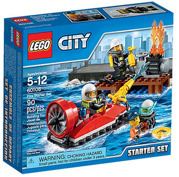 LEGO® City kocke - Vatrogasci - početni set  60106 - dodatni pogled