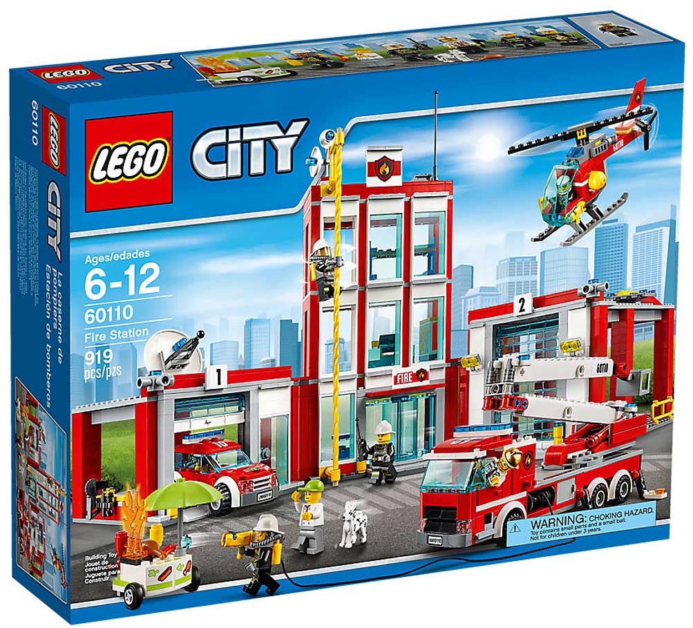LEGO® City kocke - Vatrogasci - Vatrogasna Stanica  60110 - dodatni pogled