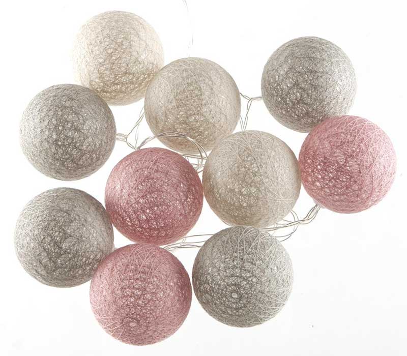 Lampioni LED kugle u nizu 165cm - dodatni pogled