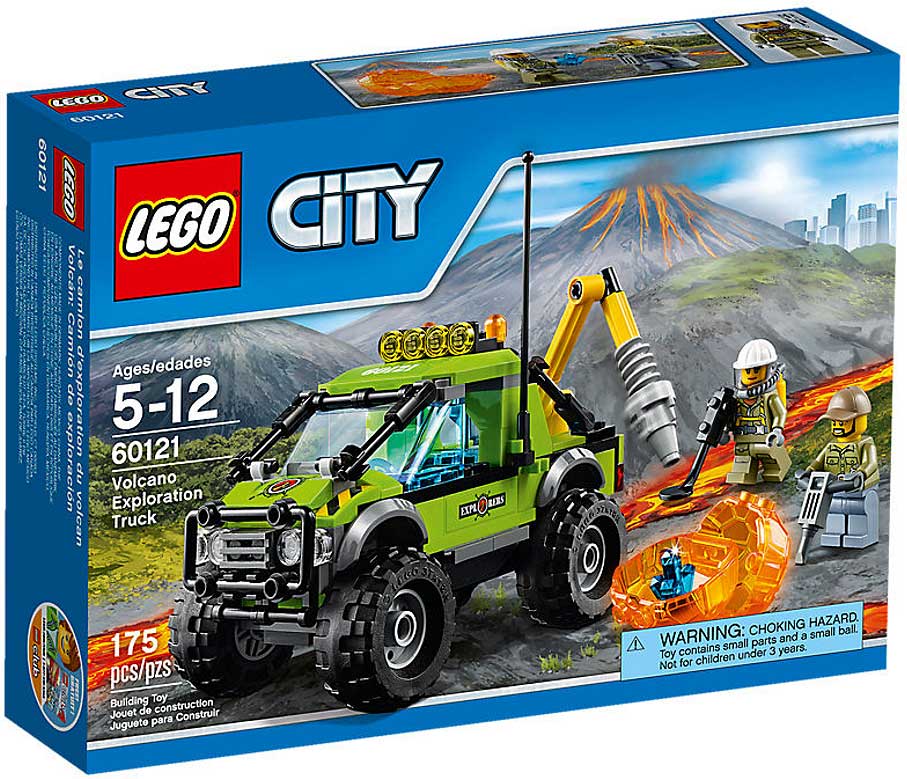LEGO® City kocke Vulkani - Istraživački džip 60121 - dodatni pogled