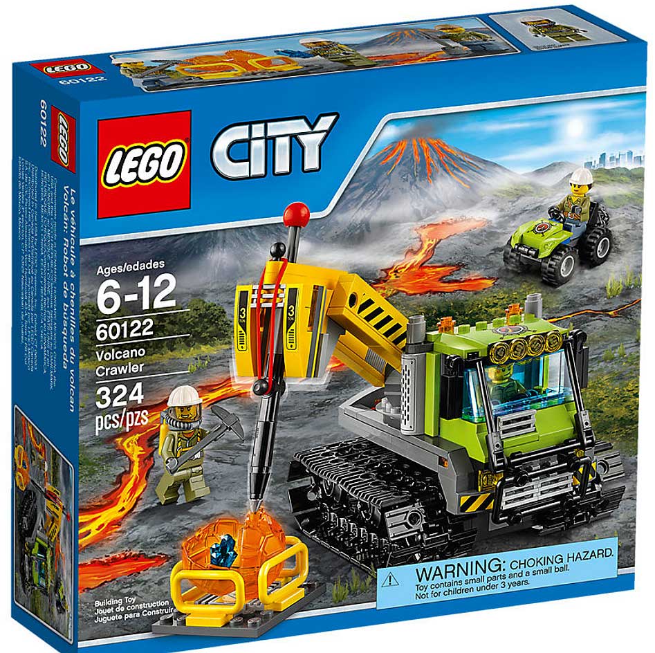 LEGO® City kocke Vulkani - Istraživački guseničar LE60122 - dodatni pogled