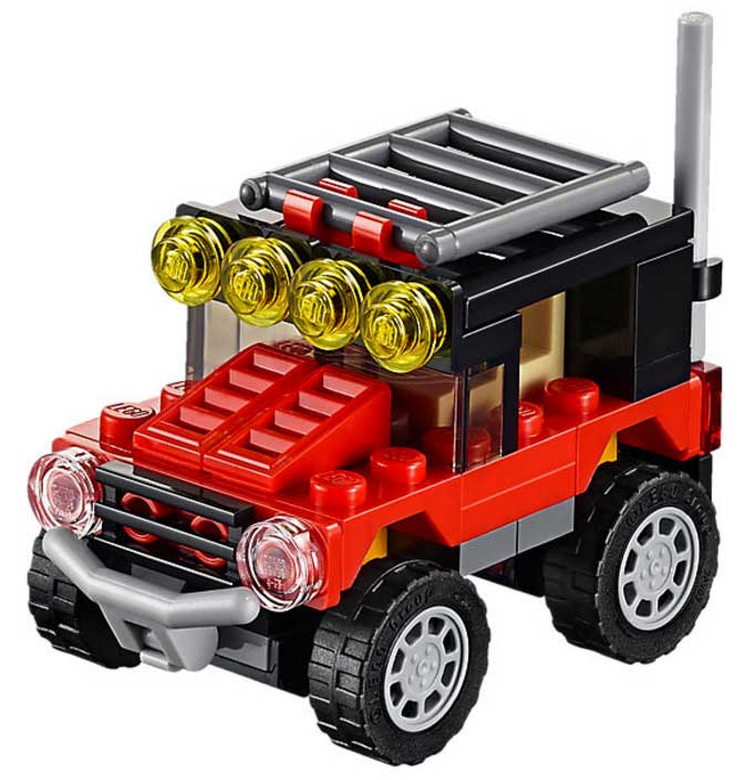 LEGO® Creator Kockice 3u1 Desert Racers LE31040 - dodatni pogled