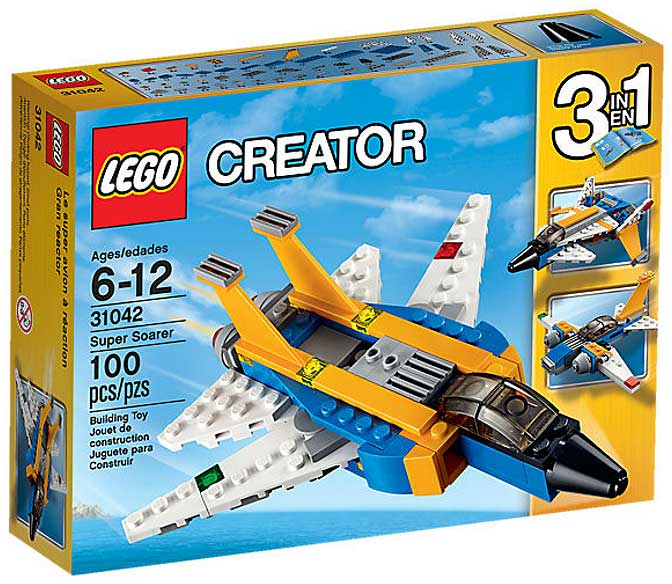 LEGO® Creator Kockice 3u1 Super letelice LE31042 - dodatni pogled