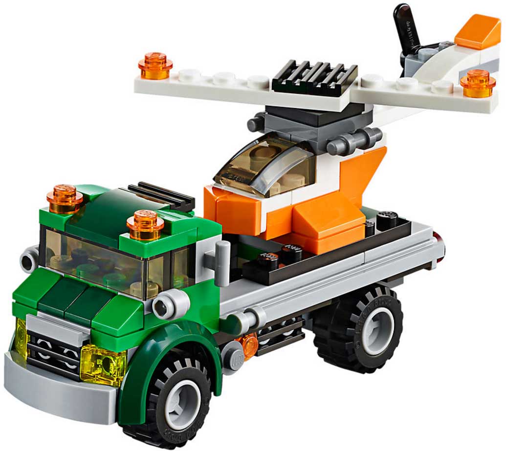 LEGO® Creator Kockice 3u1 Transporter helikoptera LE31043 - dodatni pogled