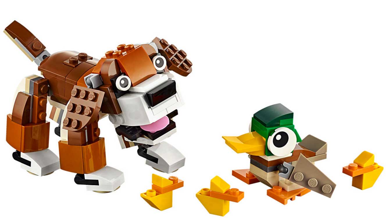 LEGO® Creator Kockice 3u1 Životinje iz parka LE31044 - dodatni pogled