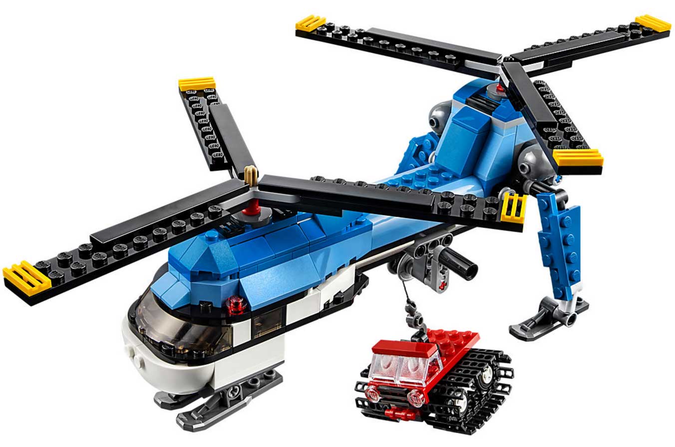 LEGO® Creator Kocke 3u1 Helikopter sa dva propelera LE31049 - dodatni pogled