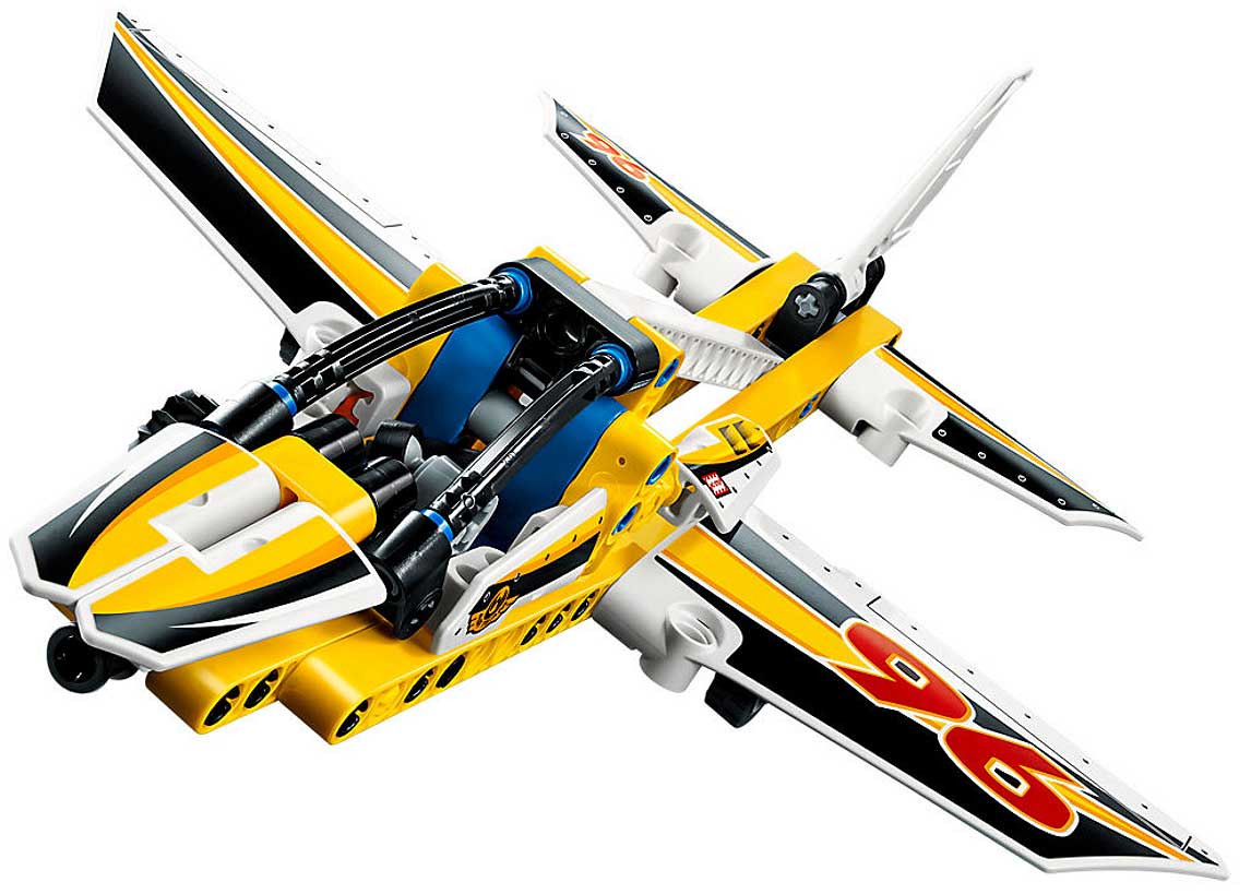 LEGO® Technic Kocke Display Team Jet 42044 - dodatni pogled