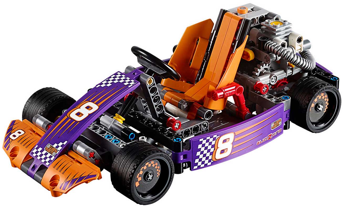 LEGO® Technic Kocke Race Kart LE42048 - dodatni pogled