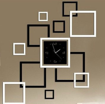 Akrilni Zidni Sat Sa Zidnom Dekoracijom T4066 - dodatni pogled