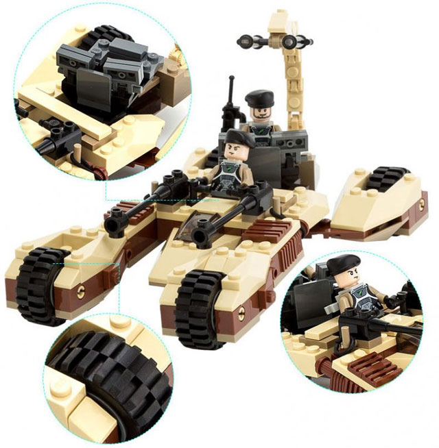 Gudi kocke Odbrana planete 8213-204 - dodatni pogled