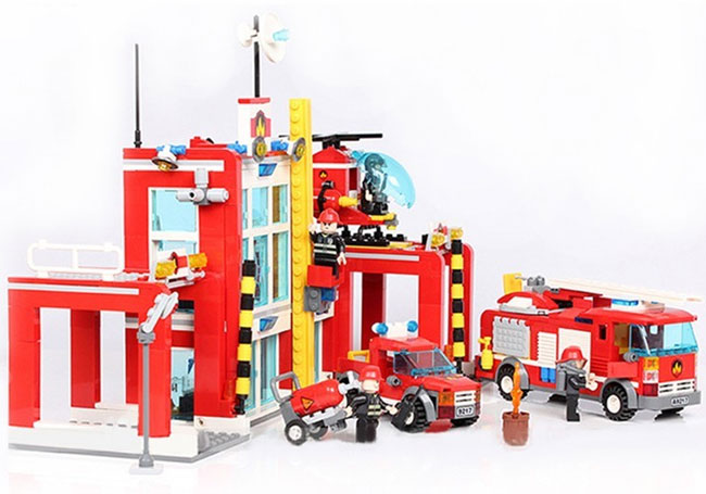 Gudi kocke Vatrogasna stanica 9217-874 - dodatni pogled