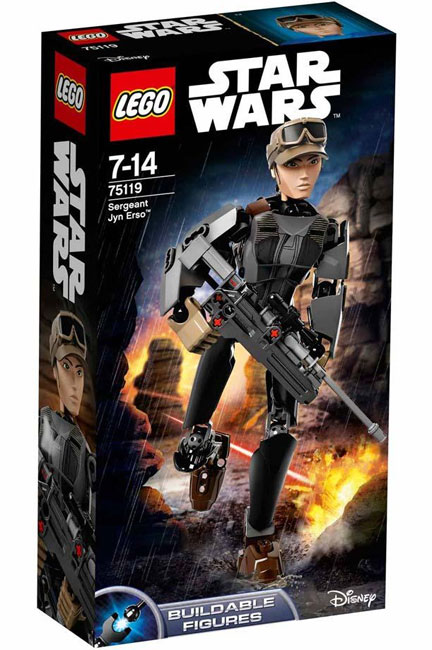 LEGO® Kocke STAR WARS™ Jyn Erso LE75119 - dodatni pogled