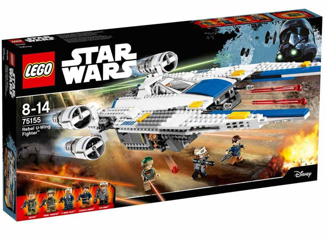 LEGO® Kocke STAR WARS™ Rebel U-Wing Fighter LE75155 - dodatni pogled