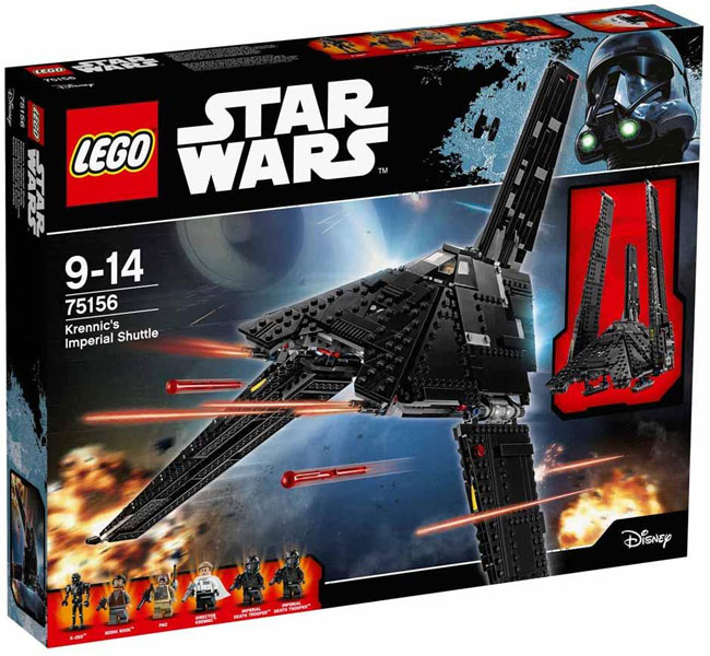 LEGO® Kocke STAR WARS™ Imperial Shuttle LE75156 - dodatni pogled