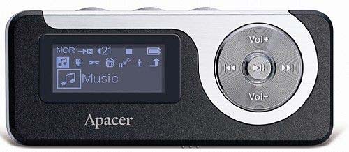 Apacer AU 350 MP3-WMA player 1 GB - dodatni pogled
