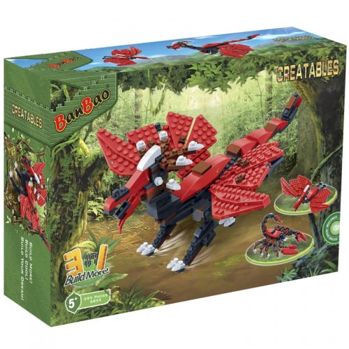 BanBao kocke Dinosaurus Transformers 3u1 6855 - dodatni pogled