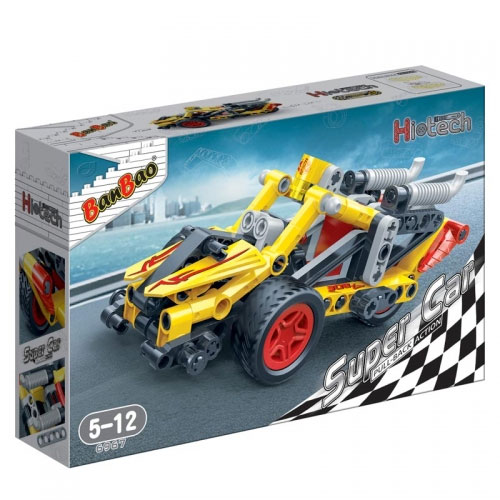 BanBao kocke Super automobil Scarlett 6967 - dodatni pogled