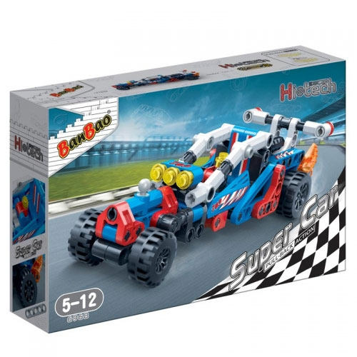 BanBao kocke Super automobil Blast 6968 - dodatni pogled