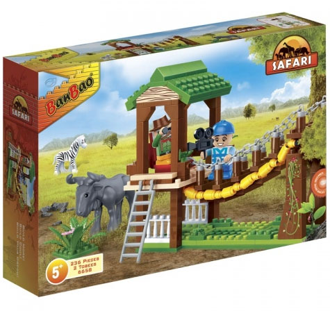 BanBao kocke Safari most sa osmatračnicom 6658 - dodatni pogled