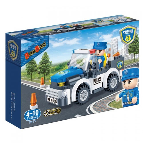 BanBao kocke Policijski džip 7017 - dodatni pogled