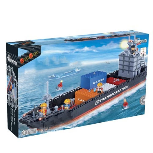 BanBao kocke Teretni brod 8767 - dodatni pogled