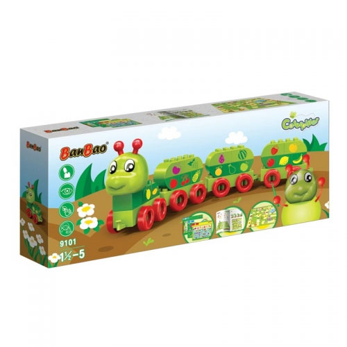 BanBao kocke Vozić Gusenica 9101 - dodatni pogled