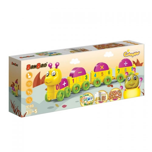 BanBao kocke Vozić Gusenica 9103 - dodatni pogled