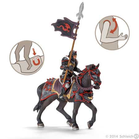 Schleich Figura Eldrador - Zmajev vitez Takrok 70102 - dodatni pogled