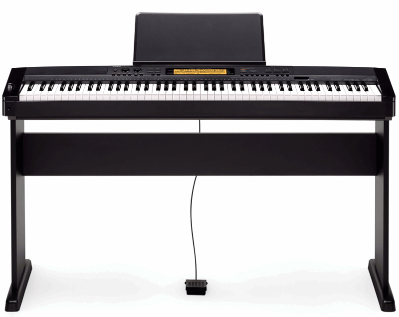 Casio CDP-200 električni klavir - dodatni pogled