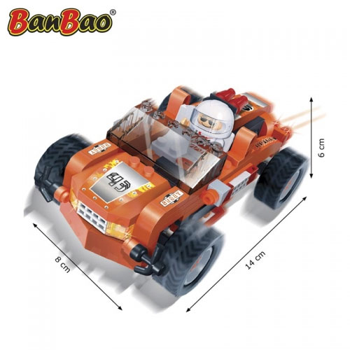 BanBao Kocke Auto na potez Buggy 8623 - dodatni pogled