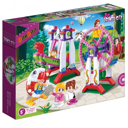 BanBao Kocke Zabavni park 6110 - dodatni pogled