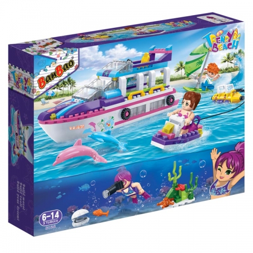 BanBao Kocke Trendi brod 6126 - dodatni pogled