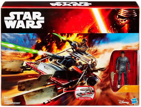 Star Wars Figura sa vozilom B3672 Desert Landspeeder - dodatni pogled