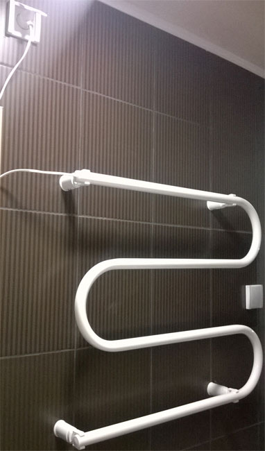 Električni zidni sušač peškira 100W - dodatni pogled