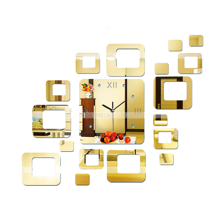 Zidni Sat Sa Zidnom Dekoracijom T4086G - dodatni pogled