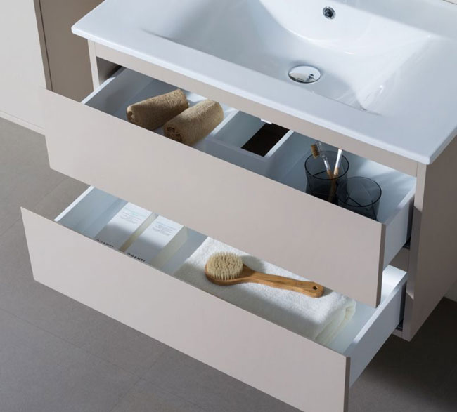 Set nameštaja za kupatilo Modena 800 Bela - dodatni pogled