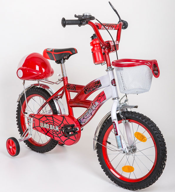 Dečiji bicikl 16 crveni - dodatni pogled