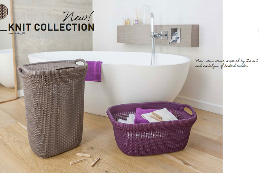 Korpa Za Prljav Veš Curver Knit Collection CU 03676-X60 - dodatni pogled