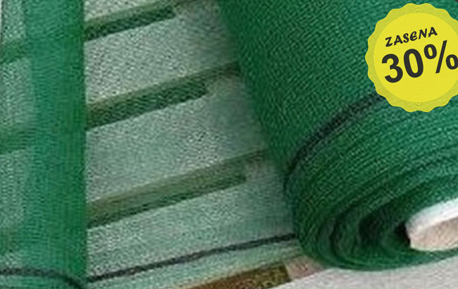 Mreža za zasenu i zaštitu od grada UV Stabilna 3.6x50m - dodatni pogled