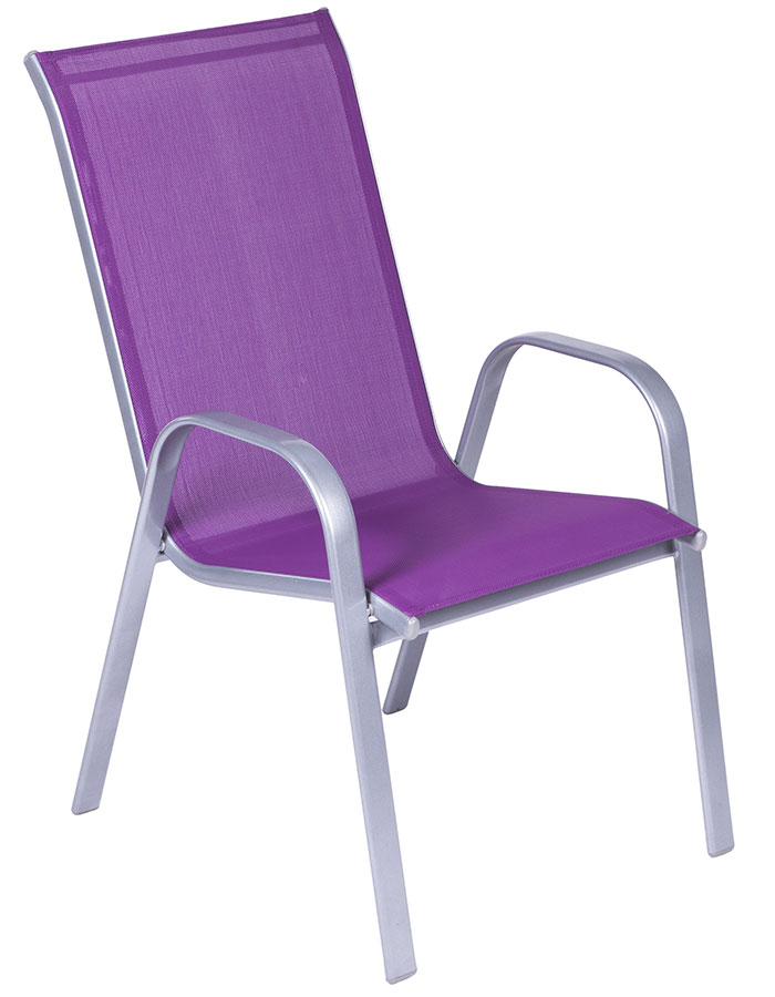 Baštenska Stolica Como Purple - dodatni pogled