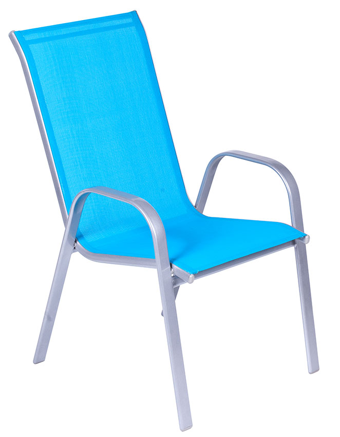 Baštenska Stolica Como Blue - dodatni pogled