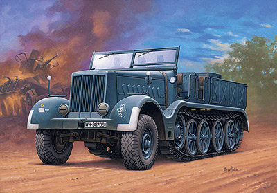 Revell Maketa kamiona Sd.Kfz. 9 Halftrack <i>FAMO</i> - RV060 - dodatni pogled